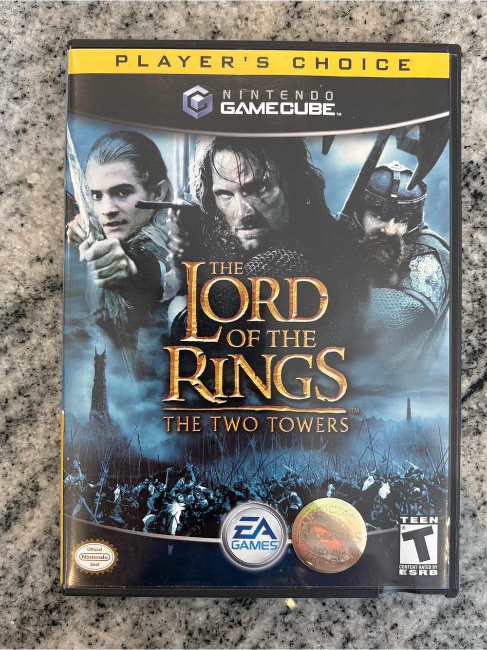 Lord of the Rings: The Two Towers (GameCube, 2002) No Manual - Tested & Works